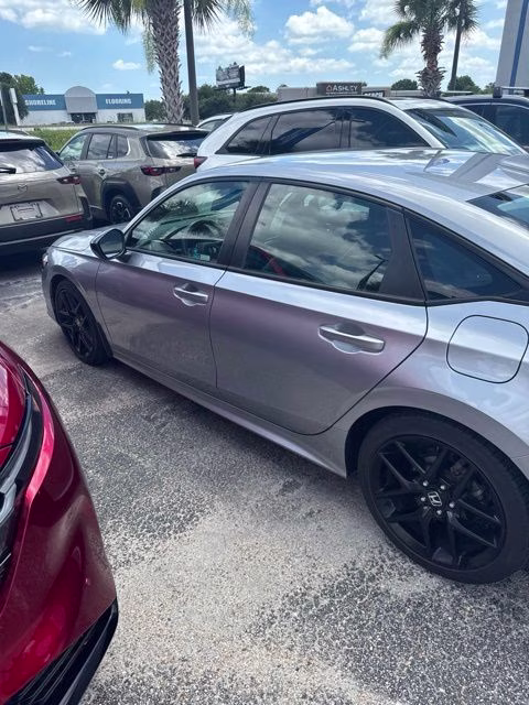 2023 Gray Honda Civic Sport FWD Sedan