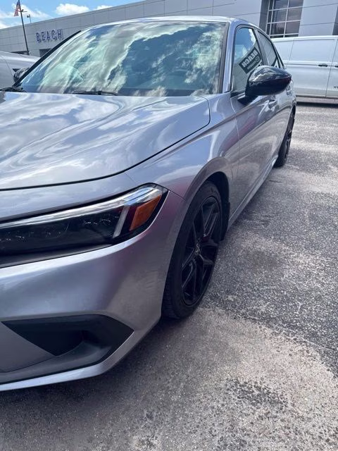 2023 Gray Honda Civic Sport FWD Sedan