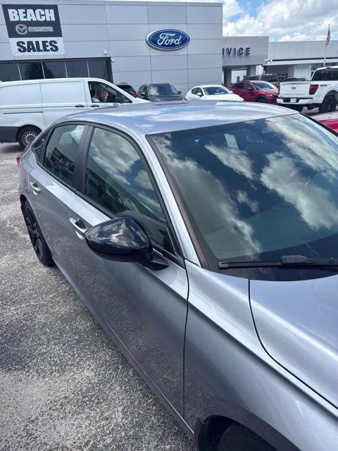 2023 Gray Honda Civic Sport FWD Sedan