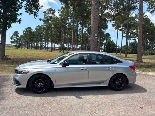 2023 Gray Honda Civic Sport FWD Sedan