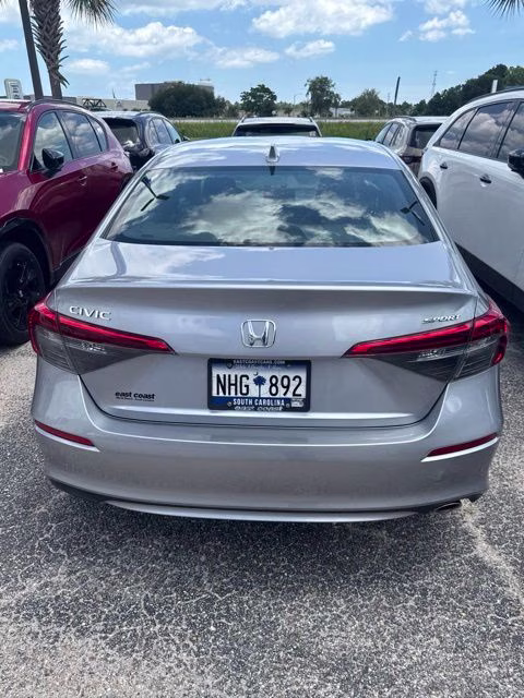 2023 Gray Honda Civic Sport FWD Sedan
