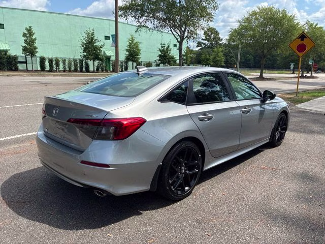 2023 Gray Honda Civic Sport FWD Sedan