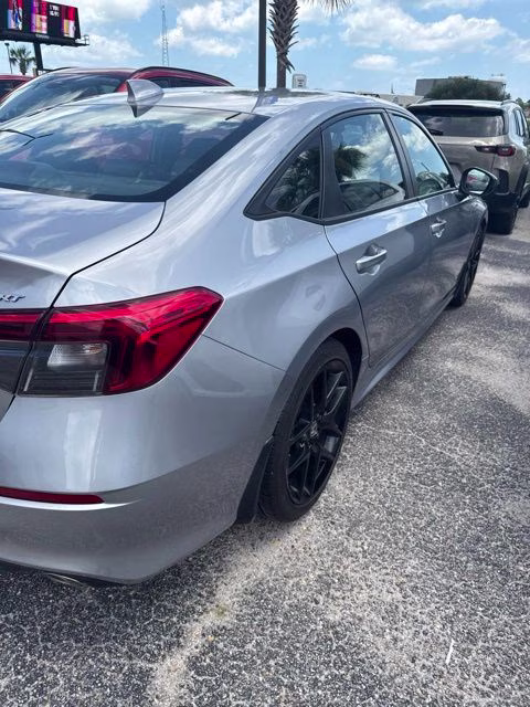2023 Gray Honda Civic Sport FWD Sedan