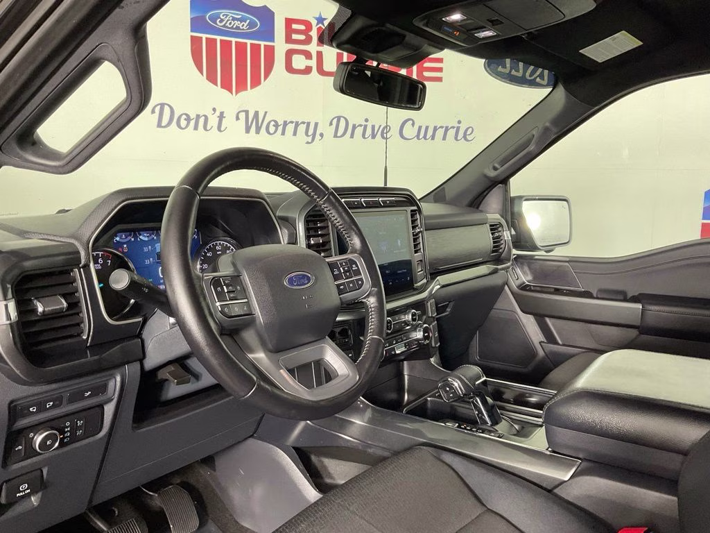 2022 Black Metallic Ford F-150 XLT 4X4 Truck