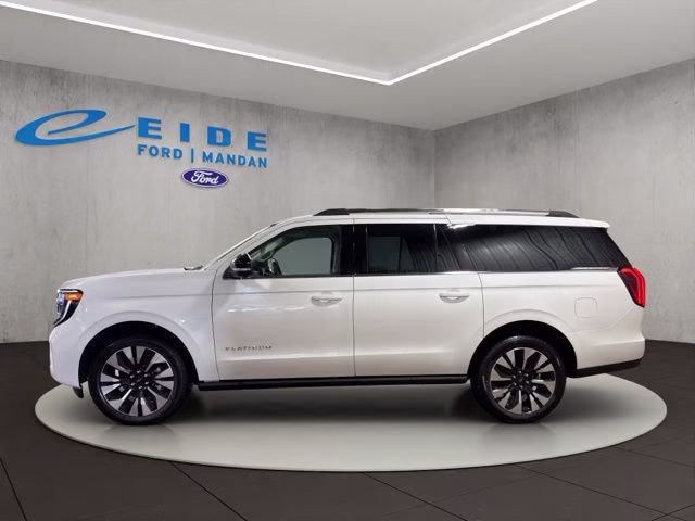 2026 White Metallic Ford Expedition Max Platinum 4X4 SUV