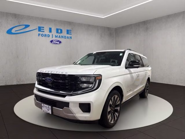 2026 White Metallic Ford Expedition Max Platinum 4X4 SUV