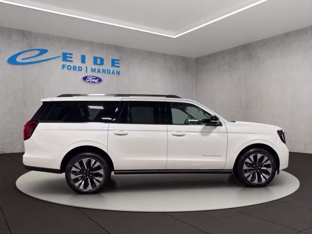 2026 White Metallic Ford Expedition Max Platinum 4X4 SUV