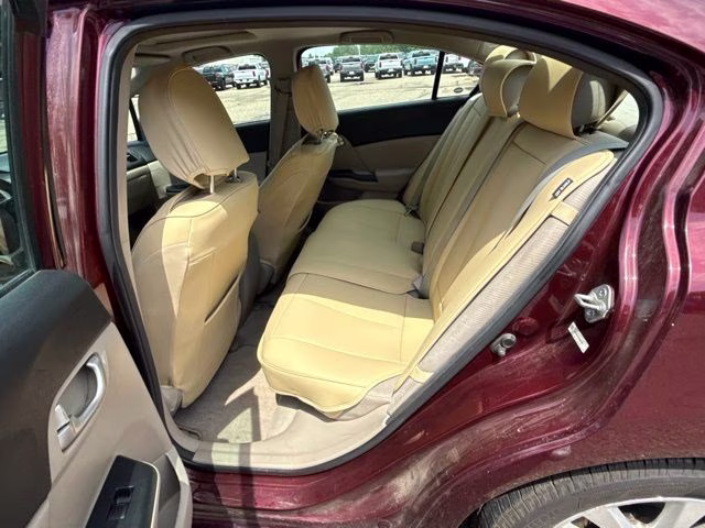 2012 Crimson Pearl Honda Civic EX FWD Sedan