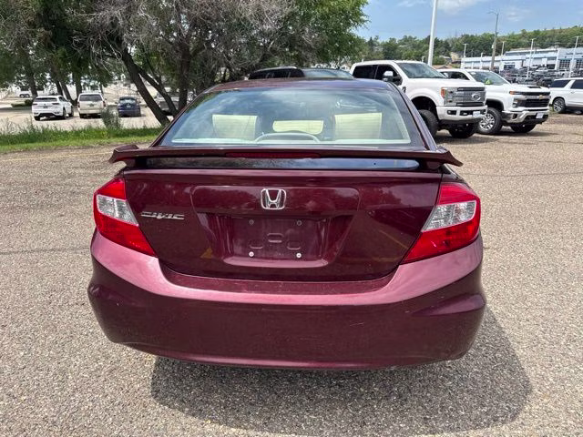 2012 Crimson Pearl Honda Civic EX FWD Sedan