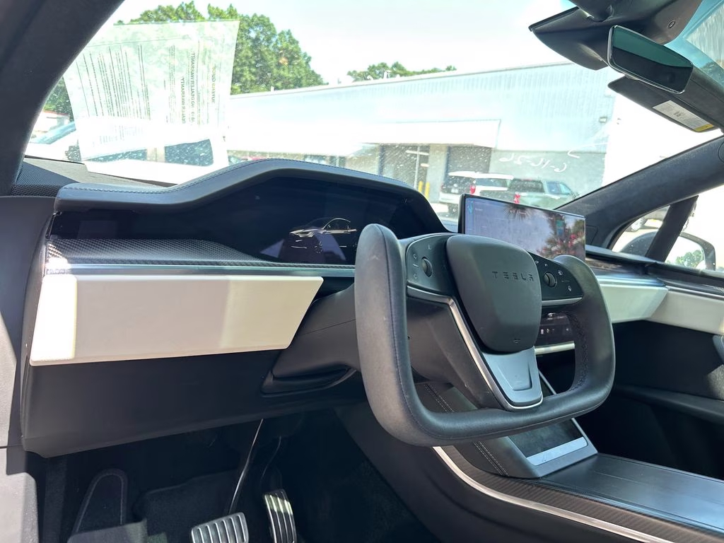 2022 Solid Black Tesla Model X Plaid AWD SUV