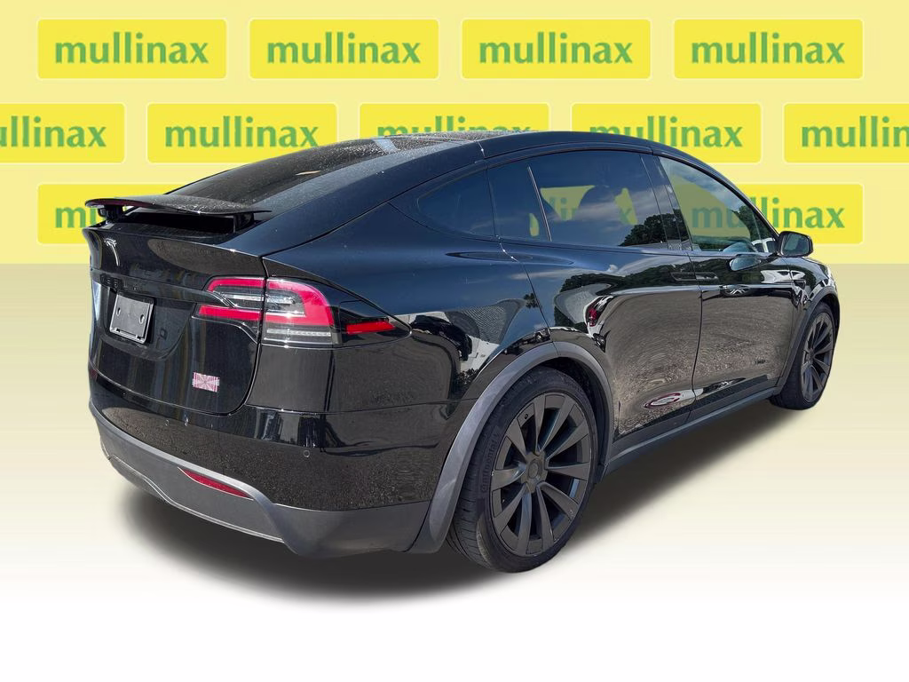 2022 Solid Black Tesla Model X Plaid AWD SUV