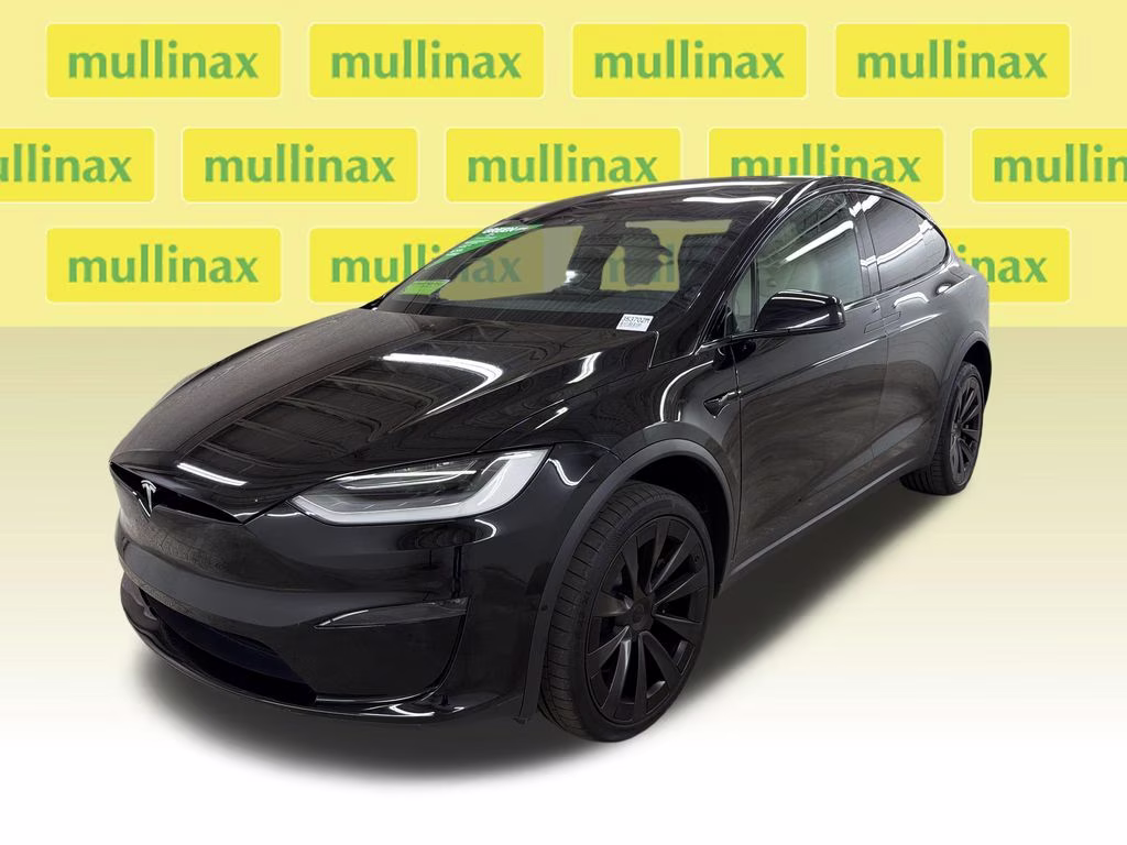2022 Solid Black Tesla Model X Plaid AWD SUV