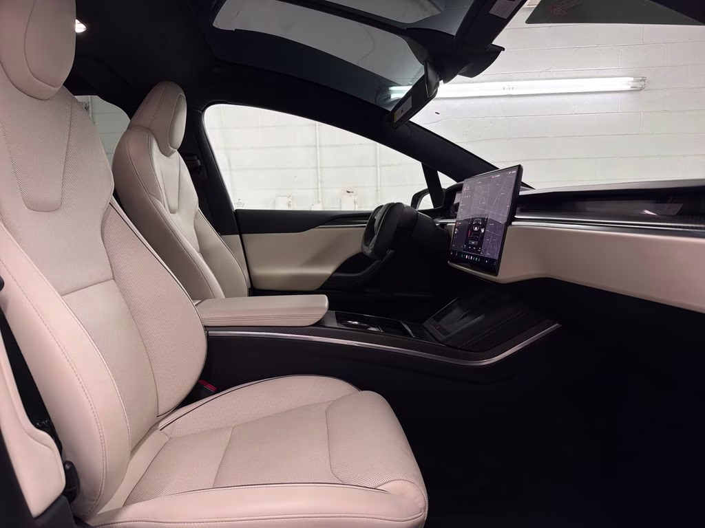 2022 Solid Black Tesla Model X Plaid AWD SUV