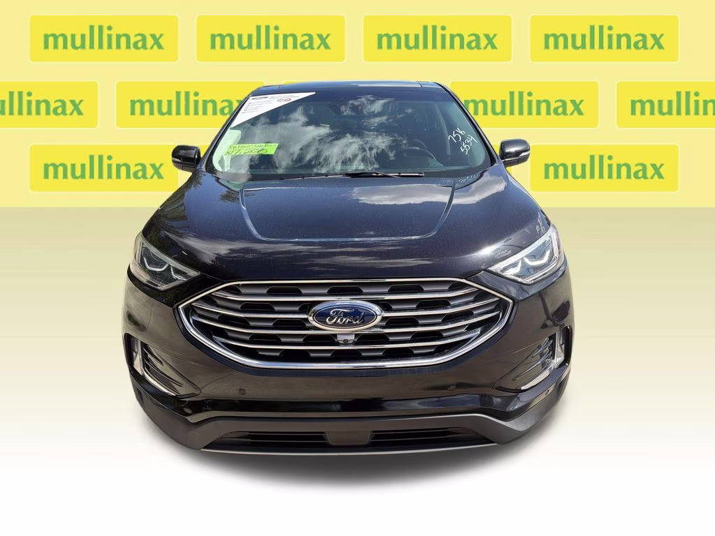 2020 Agate Black Ford Edge Titanium FWD SUV