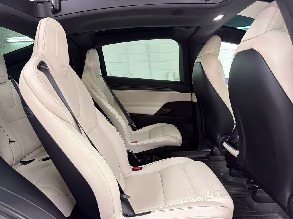 2022 Solid Black Tesla Model X Plaid AWD SUV