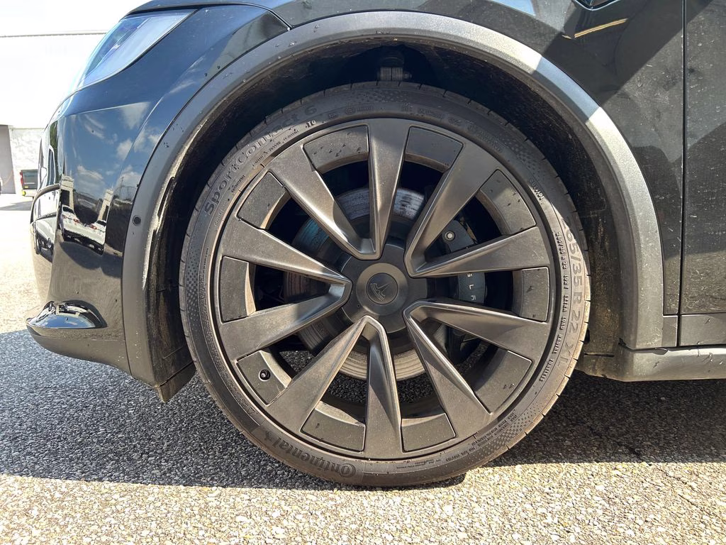 2022 Solid Black Tesla Model X Plaid AWD SUV