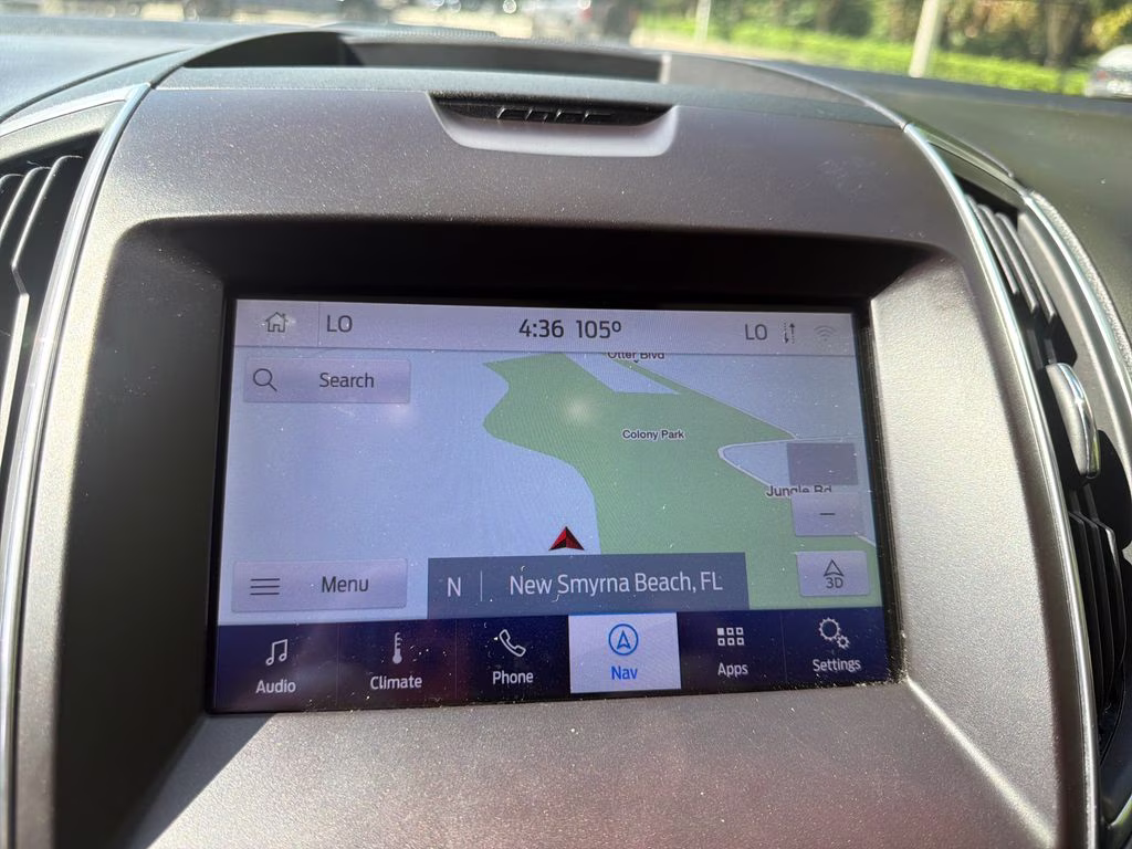 2020 Agate Black Ford Edge Titanium FWD SUV