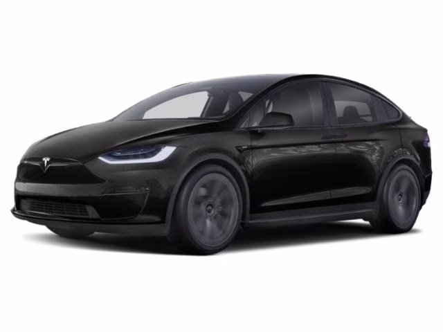 2022 Black Tesla Model X Plaid AWD SUV