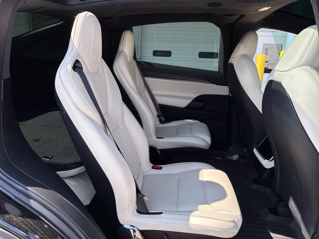 2022 Solid Black Tesla Model X Plaid AWD SUV