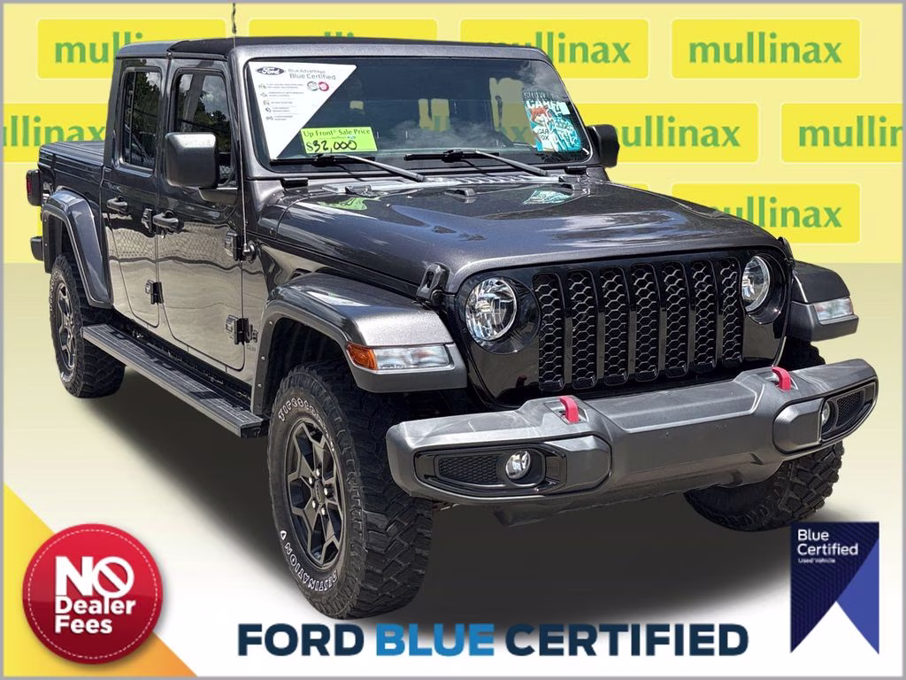 2022 Granite Crystal Metallic Clearcoat Jeep Gladiator Willys 4X4 Truck