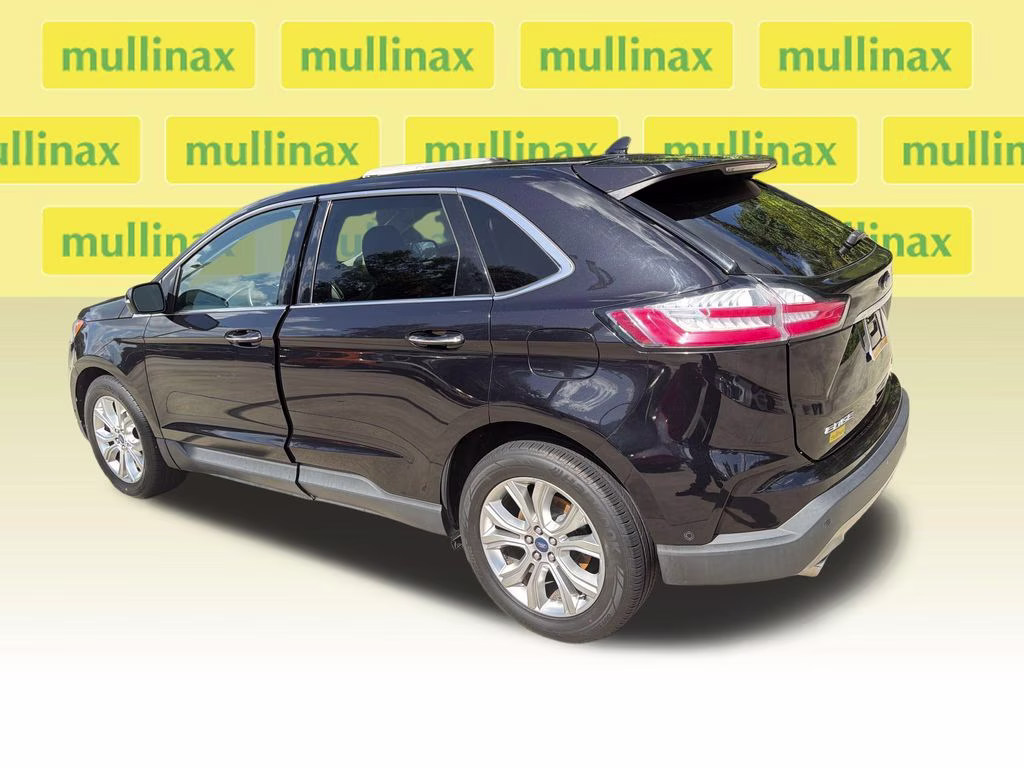 2020 Agate Black Ford Edge Titanium FWD SUV