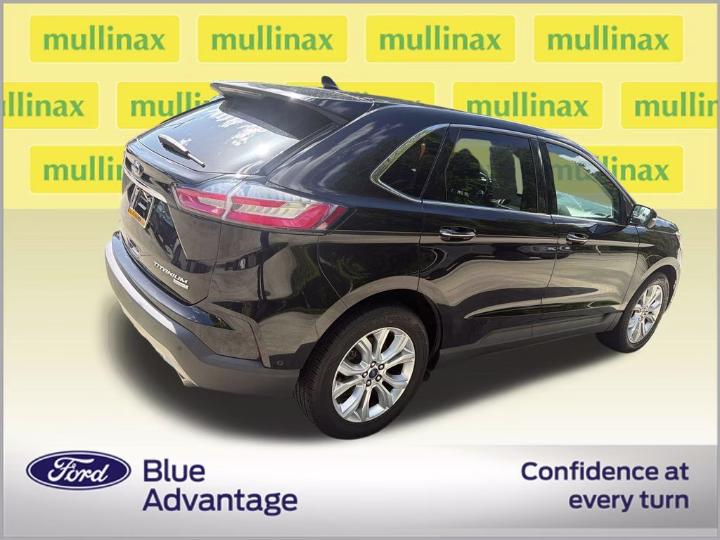 2020 Agate Black Ford Edge Titanium FWD SUV