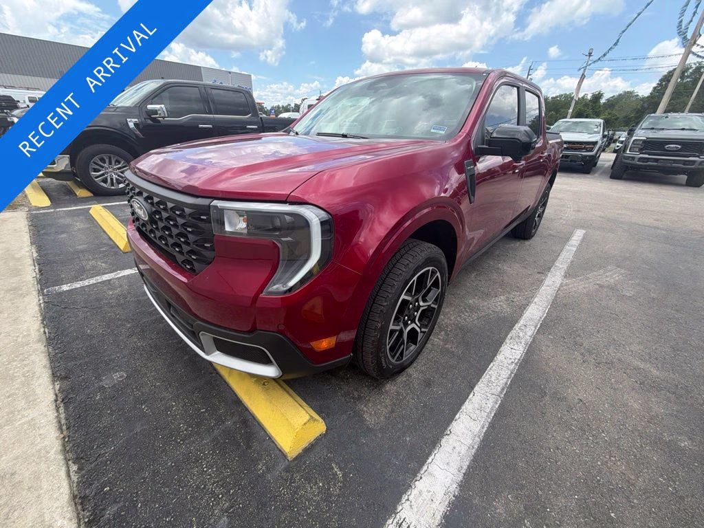2025 Ruby Red Metallic Ford Maverick Lariat AWD Truck