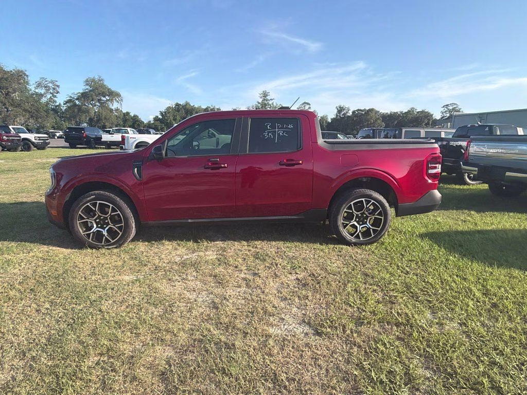 2025 Ruby Red Metallic Ford Maverick Lariat AWD Truck