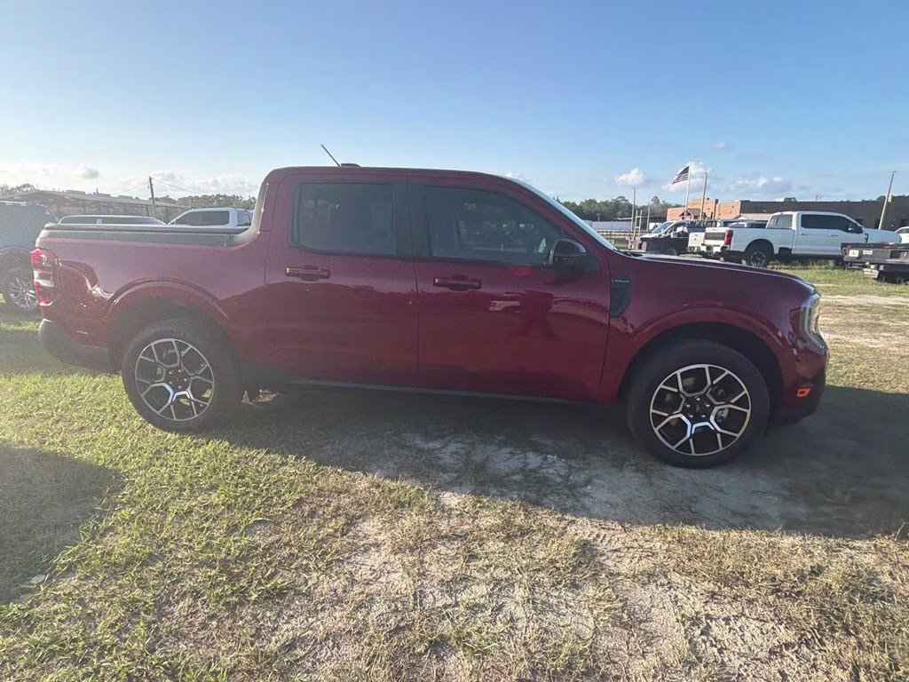 2025 Ruby Red Metallic Ford Maverick Lariat AWD Truck