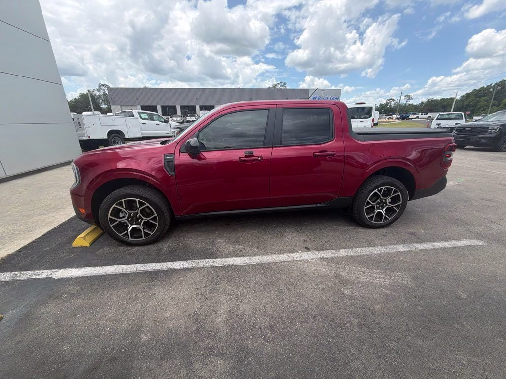 2025 Ruby Red Metallic Ford Maverick Lariat AWD Truck
