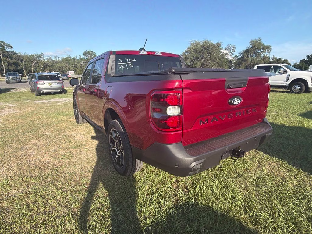 2025 Ruby Red Metallic Ford Maverick Lariat AWD Truck