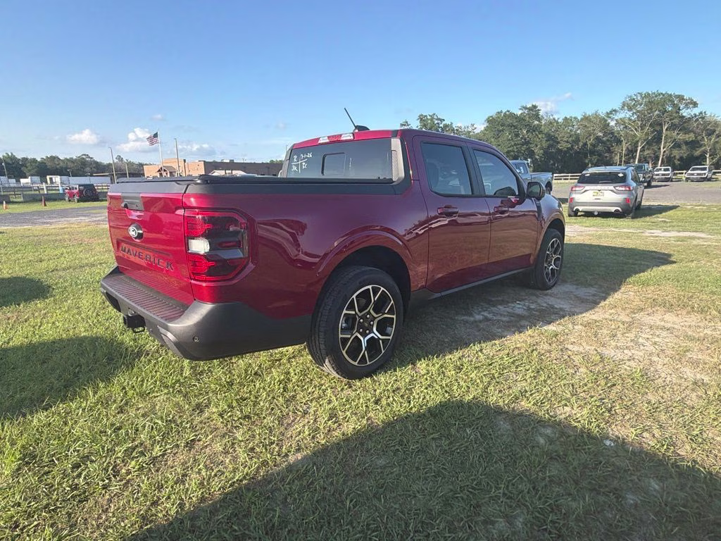 2025 Ruby Red Metallic Ford Maverick Lariat AWD Truck