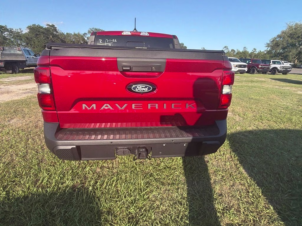 2025 Ruby Red Metallic Ford Maverick Lariat AWD Truck
