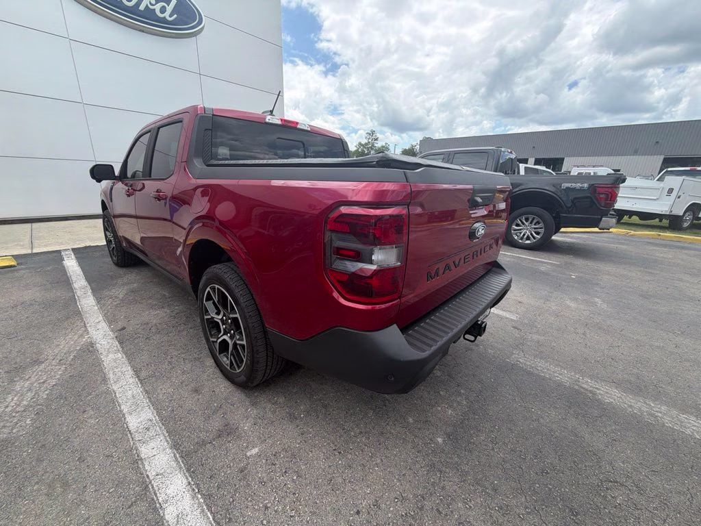 2025 Ruby Red Metallic Ford Maverick Lariat AWD Truck