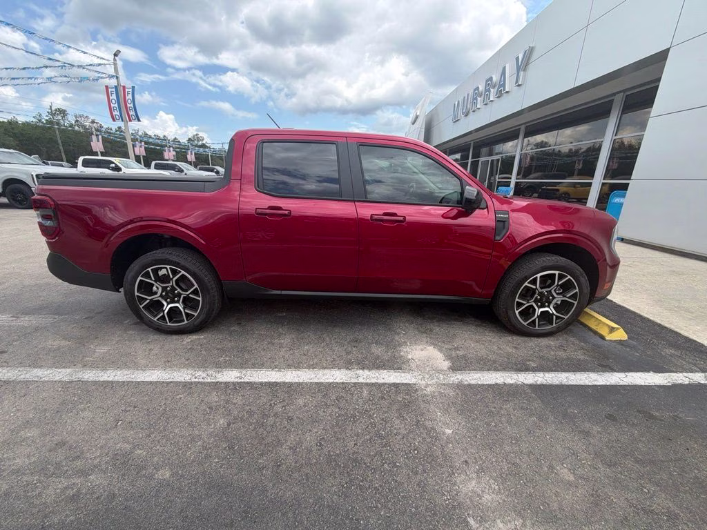 2025 Ruby Red Metallic Ford Maverick Lariat AWD Truck