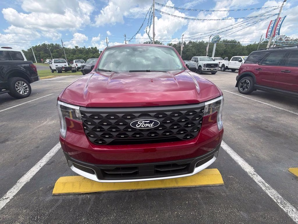 2025 Ruby Red Metallic Ford Maverick Lariat AWD Truck