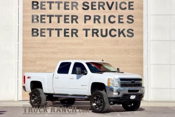 2011 Summit White Chevrolet Silverado 2500HD LTZ 4X4 Truck