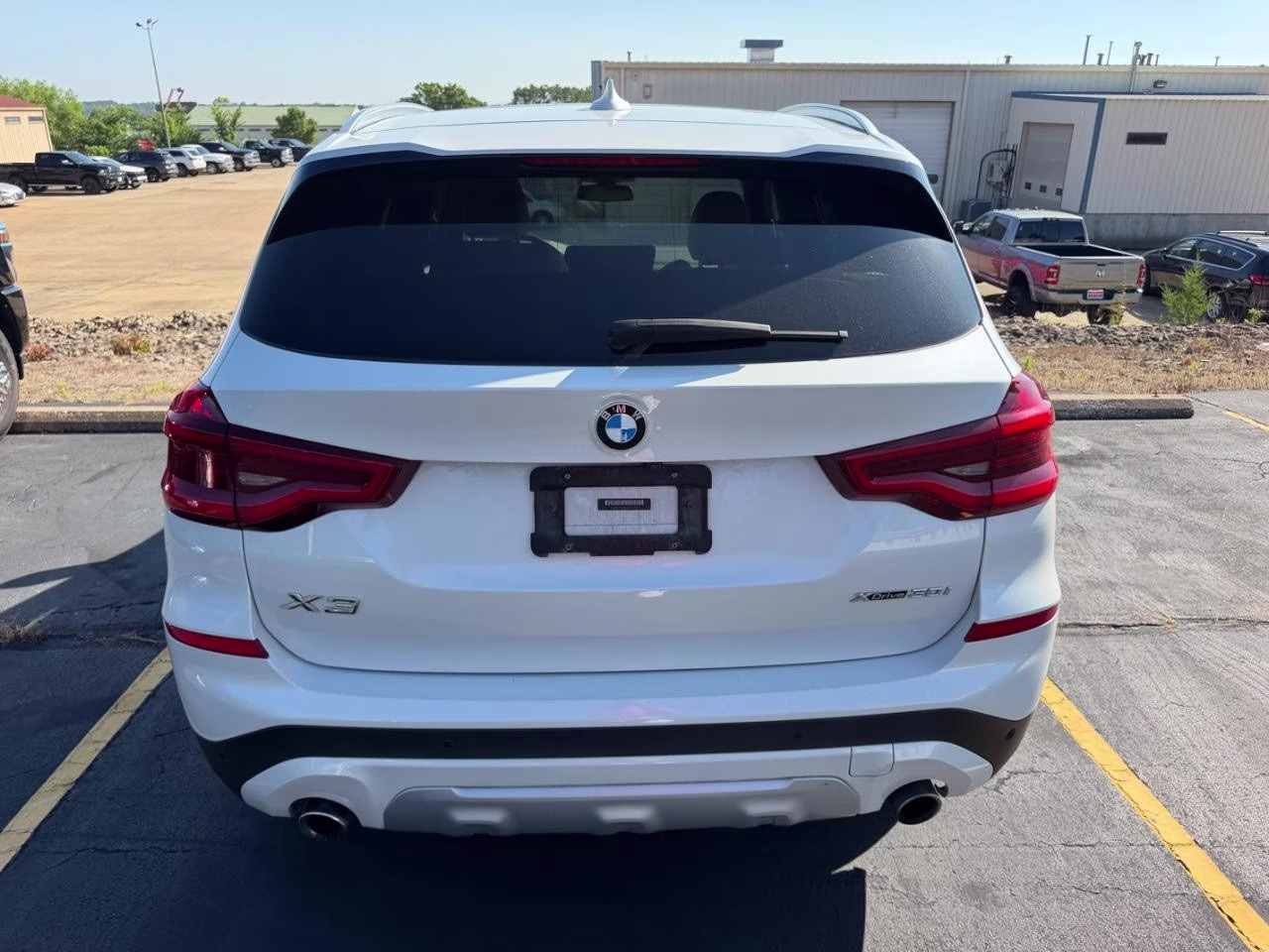 2019 Alpine White BMW X3 xDrive30i AWD SUV