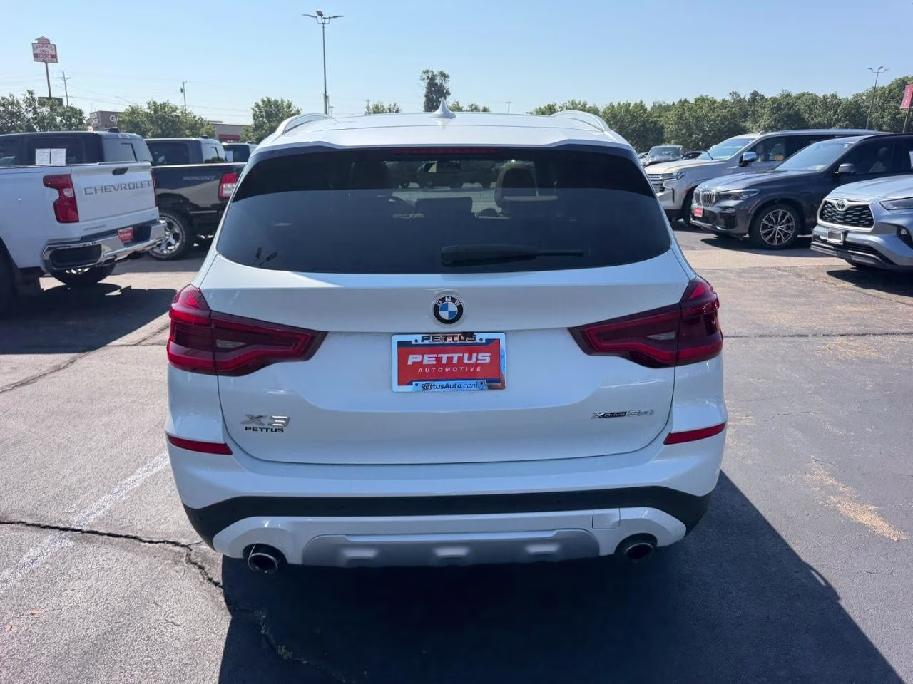 2019 Alpine White BMW X3 xDrive30i AWD SUV