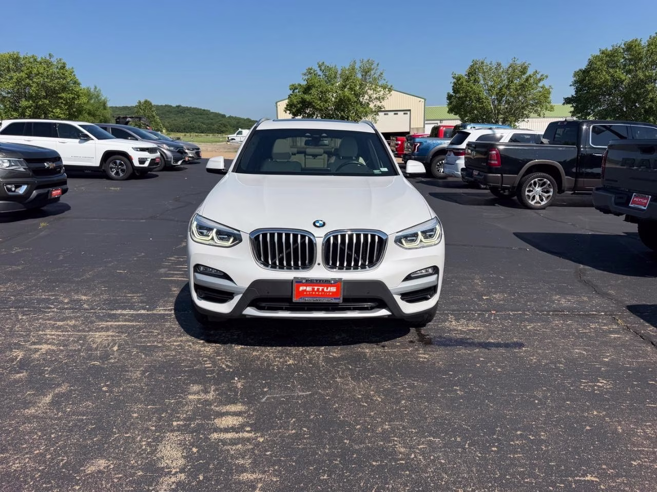 2019 Alpine White BMW X3 xDrive30i AWD SUV