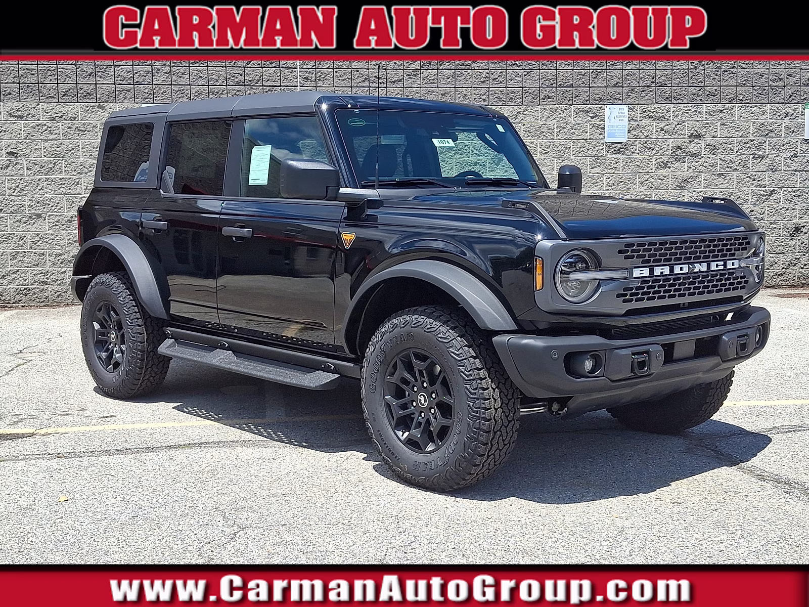 2026 Shadow Black - G1 Ford Bronco Badlands 4X4