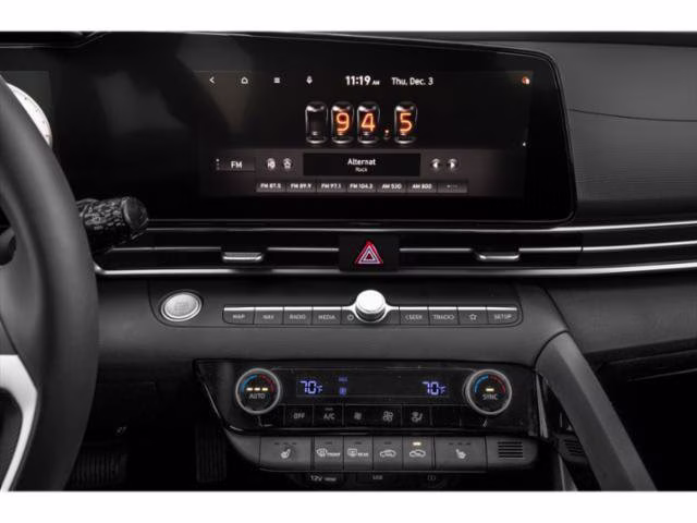 2023 Phantom Black Hyundai Elantra Limited FWD Sedan