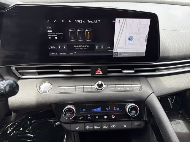 2023 Phantom Black Hyundai Elantra Limited FWD Sedan