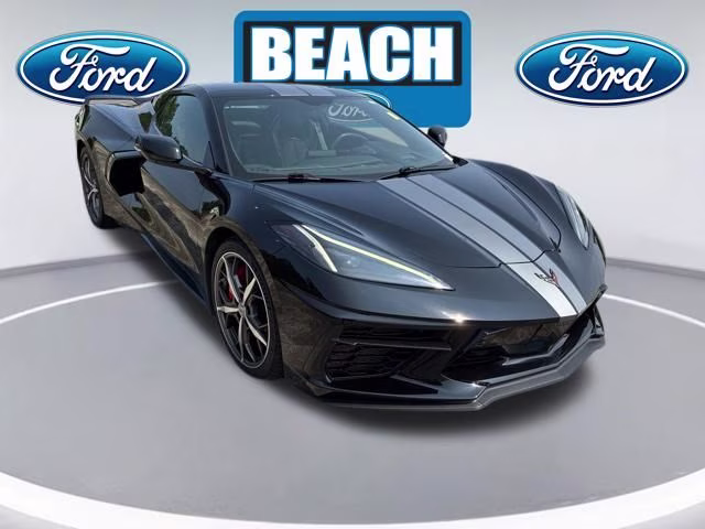 2023 Black Chevrolet Corvette Stingray RWD Convertible