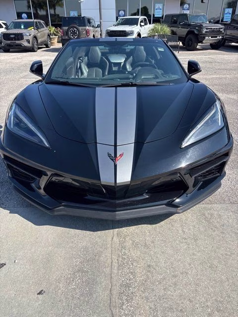 2023 Black Chevrolet Corvette Stingray RWD Convertible