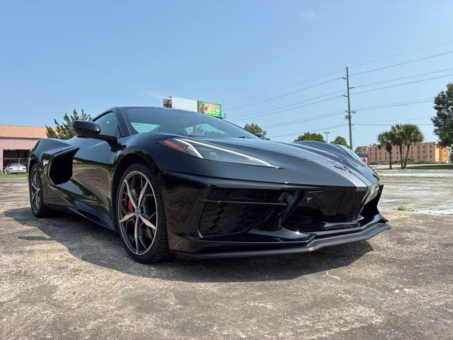 2023 Black Chevrolet Corvette Stingray RWD Convertible