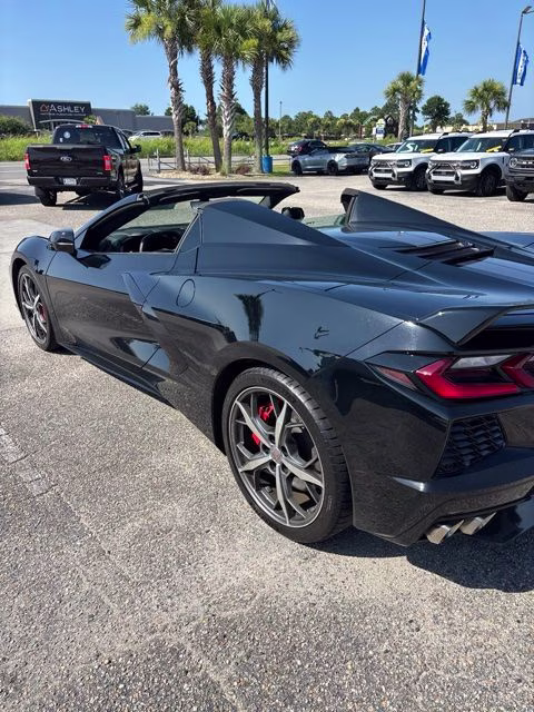 2023 Black Chevrolet Corvette Stingray RWD Convertible