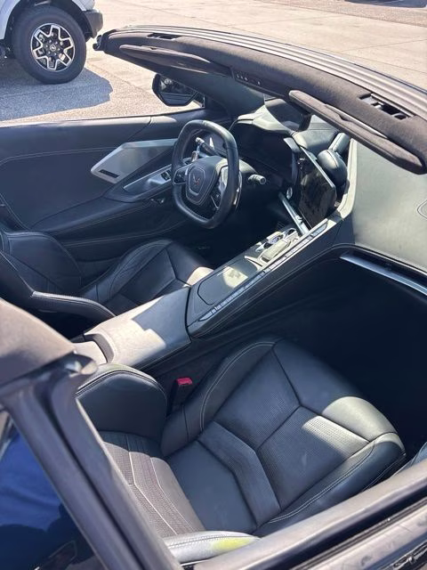 2023 Black Chevrolet Corvette Stingray RWD Convertible