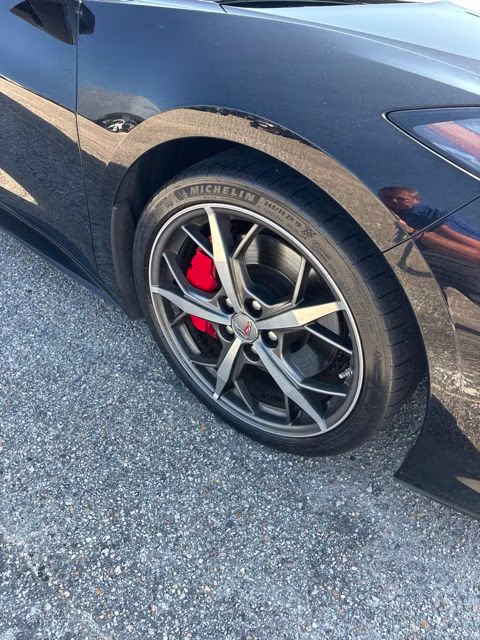 2023 Black Chevrolet Corvette Stingray RWD Convertible