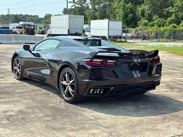 2023 Black Chevrolet Corvette Stingray RWD Convertible